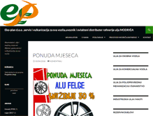 Tablet Screenshot of ekoplan.hr
